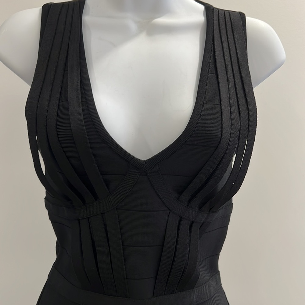 Bebe black dress size small petite